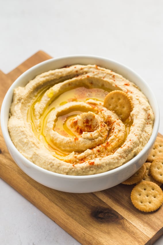 Authentic Lebanese Hummus Recipe - Anna in the Kitchen