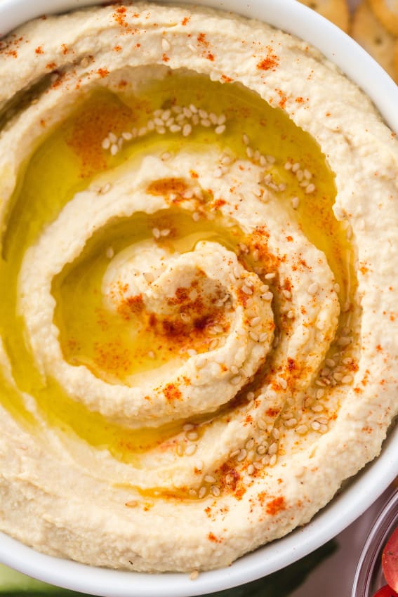 Authentic Lebanese Hummus Recipe - Anna in the Kitchen