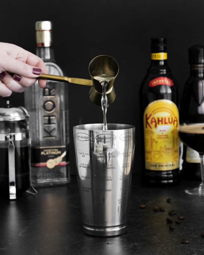 Chocolate Hazelnut Espresso Martini Drink Recipe - Kahlúa