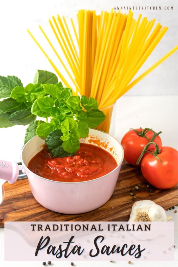 Best Italian Pasta Sauces - Anna in the Kitchen