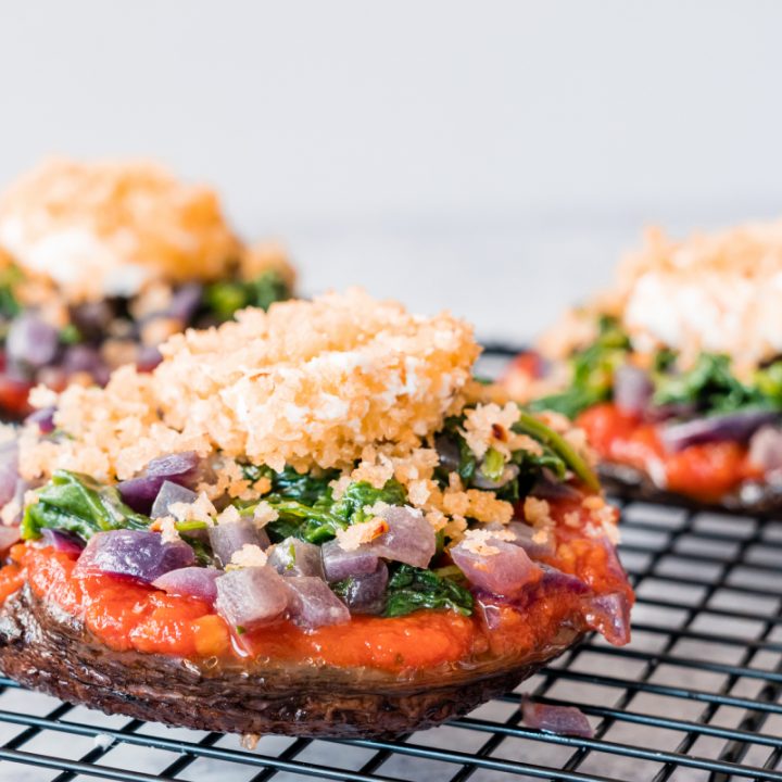 Stuffed Portobello Mushroom
