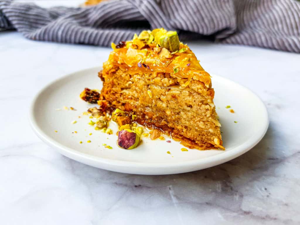 Baklava with Hazelnuts & Walnuts