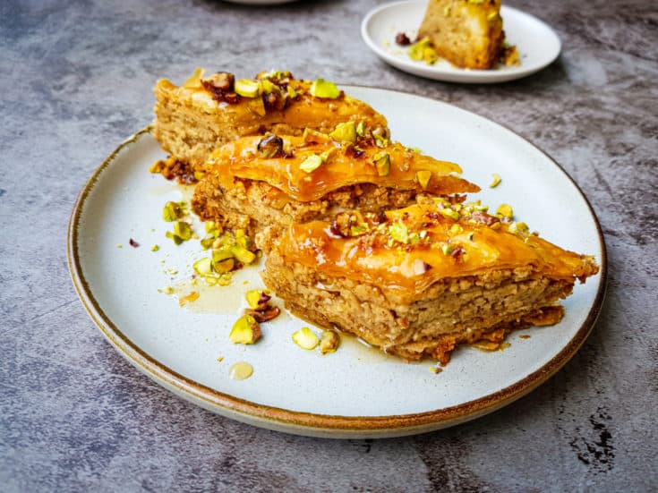 Baklava Layer Cake - In Bloom Bakery