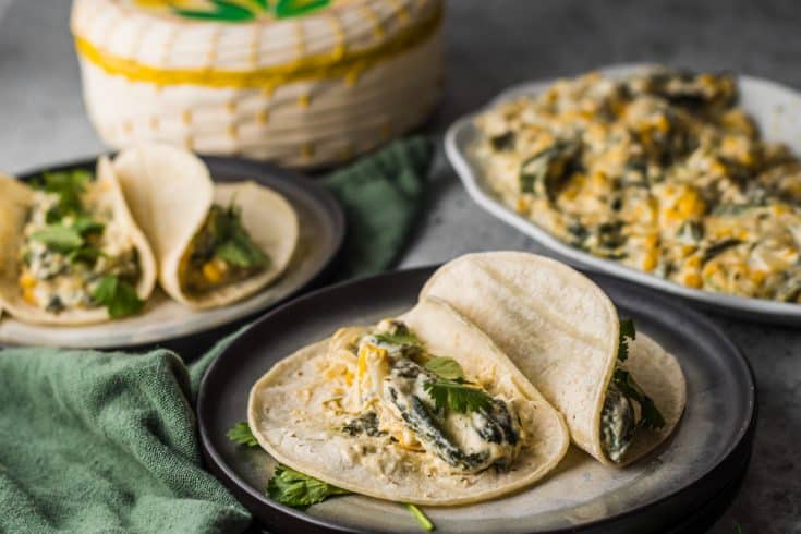 Mexican Rajas con Queso Recipe