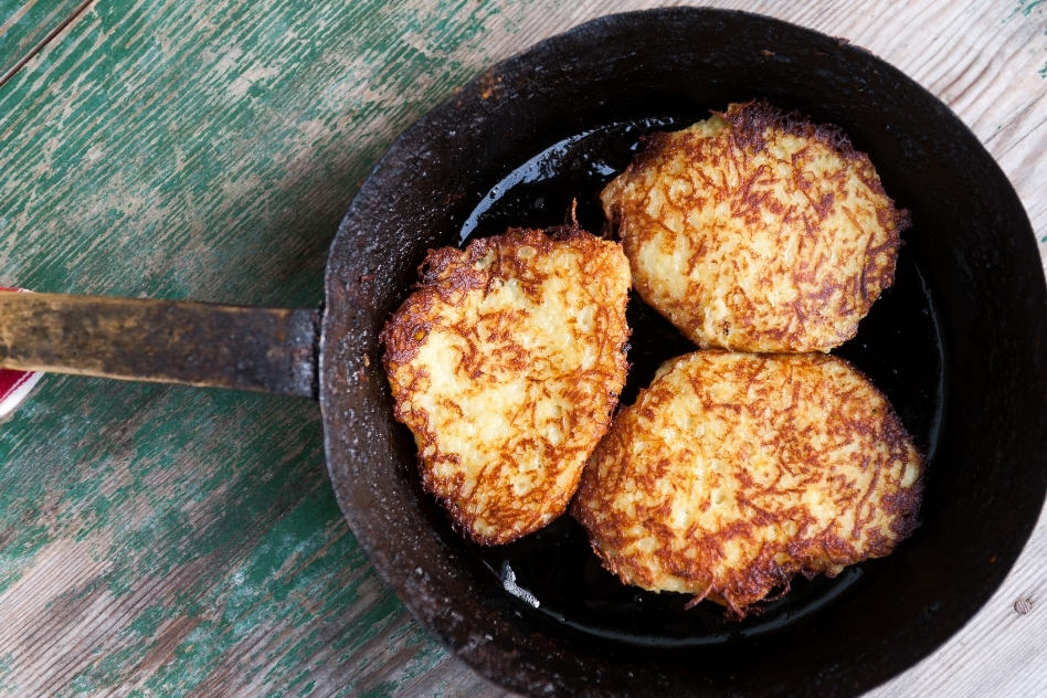 Placki ziemniaczane (Polish potato pancakes) - Polish Housewife