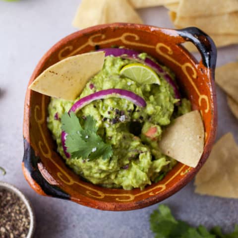 Authentic Mexican Guacamole