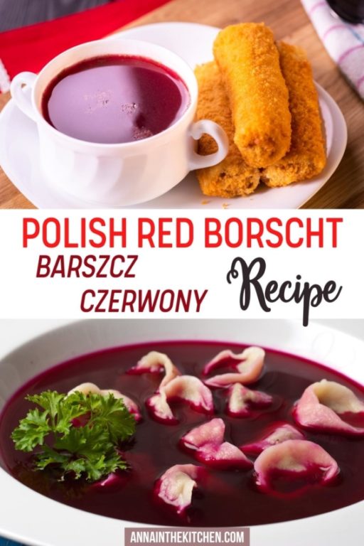 Polish Red Borscht Recipe (Barszcz Czerwony)