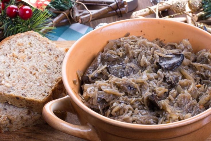 Sauerkraut with Mushrooms Recipe: Polish Kapusta