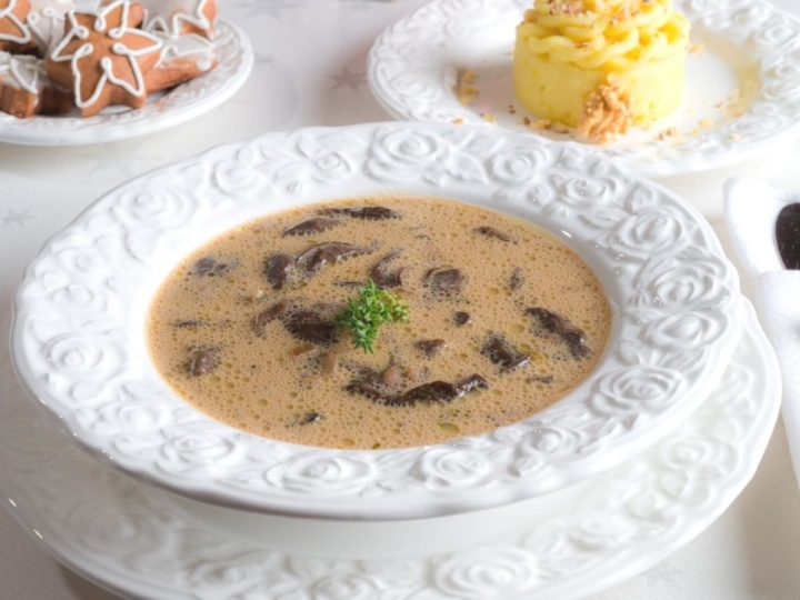 Polish Wild Mushroom Soup Recipe: Zupa Grzybowa