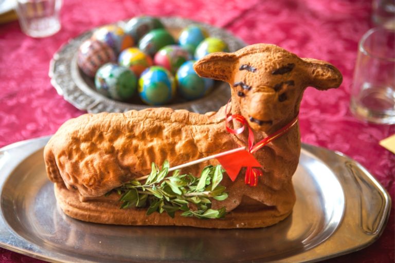 Polish Easter Lamb Cake Recipe